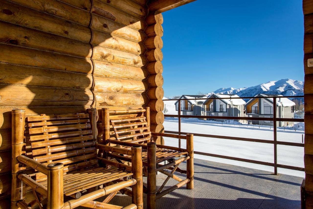 Snow Time Eco Chalet Gudauri Exterior foto